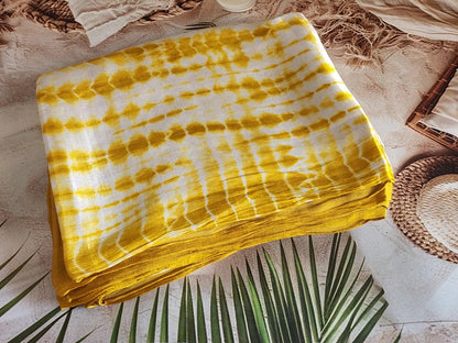 Modal Silk Saree - Mustard Yellow