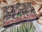 Kalamkari Mul Cotton-Dark Brown