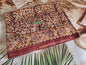 Kalamkari Mul Cotton-Brown
