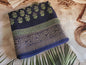 Russian Silk - Blue with Rich Pallu & Border