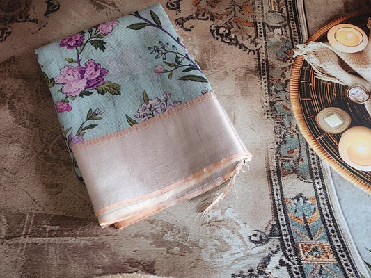 Fancy silk-Floral