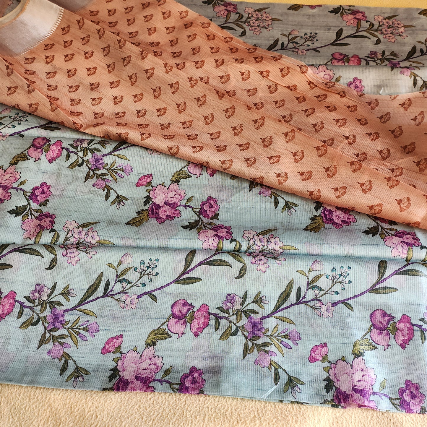 Fancy silk-Floral