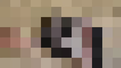 Linen - Black with patterns