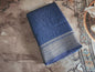 Assam fancy silk saree - Blue